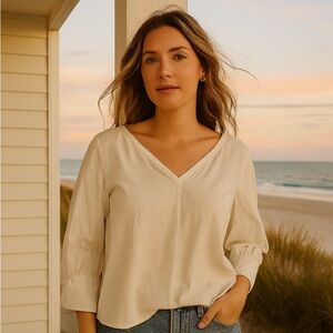 Universal Thread Cream Blouse